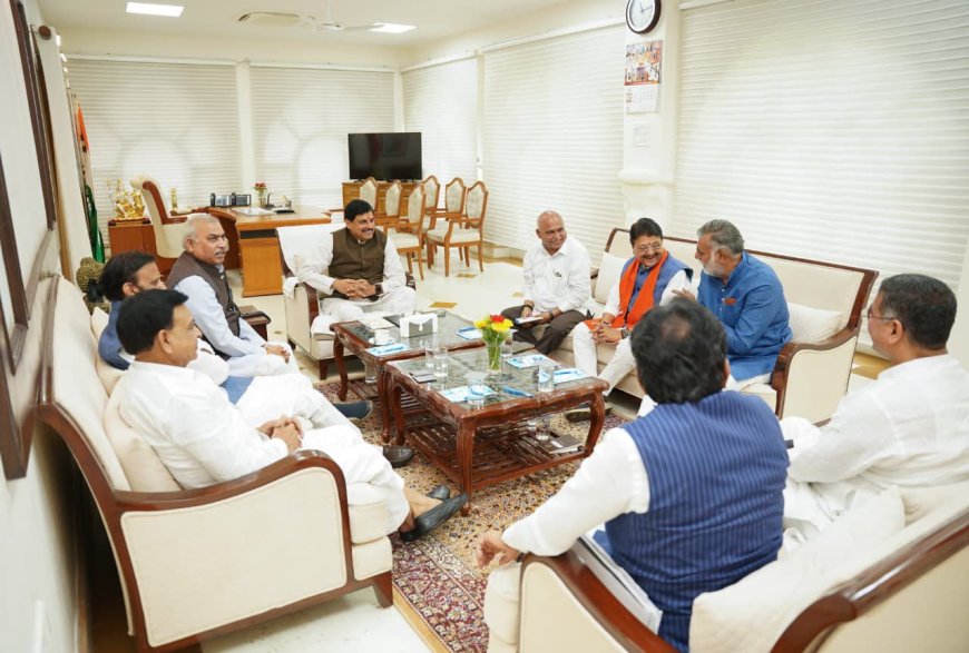 दो डिप्टी सीएम तीन मंत्री शिवप्रकाश अध्यक्ष खंडेलवाल और सीएम की बैठक सामान्य तो नहीं