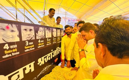 छिंदवाड़ा में पीड़ितों के बीच कांग्रेस अध्यक्ष पटवारी,अंशन कर दोषियों के खिलाफ कार्रवाई की उठाई मांग