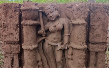 दमोह के टीले पर मिली हजारों साल पुरानी भगवान की मूर्ति,खबर फैलते ही उमड़ा आस्था का जन सैलाव