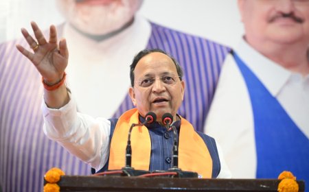 कांग्रेस की सरकारों ने 'कुछ नहीं किया' भाजपा के राष्ट्रीय महासचिव अरुण सिंह ने किया करारा प्रहार
