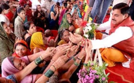 लाड़ली बहनों की आज खुलेगी किस्मत,सीएम देंगे शगुन की राशि अगले महीने से 1500 रुपये