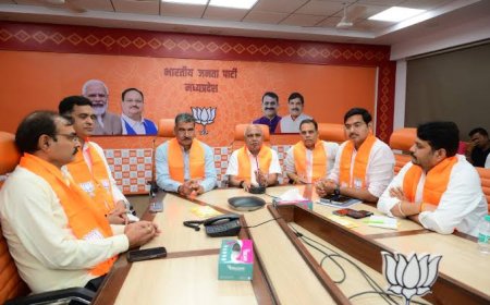 भाजापा कार्यकारिणी के नए पदाधिकारियों को 'नसीहत' सबको साथ लेकर चलने की अध्यक्ष ने कही बात