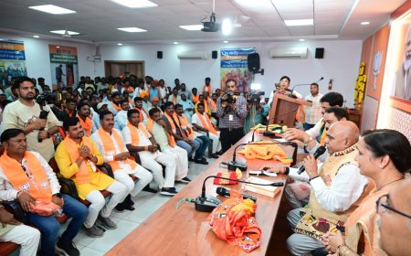 भाजपा के प्रदेश कार्यालय 'प्रभारी' को लेकर सस्पेंश, कई नेता कार्यालय प्रभारी बनने की जता चुके इच्छा