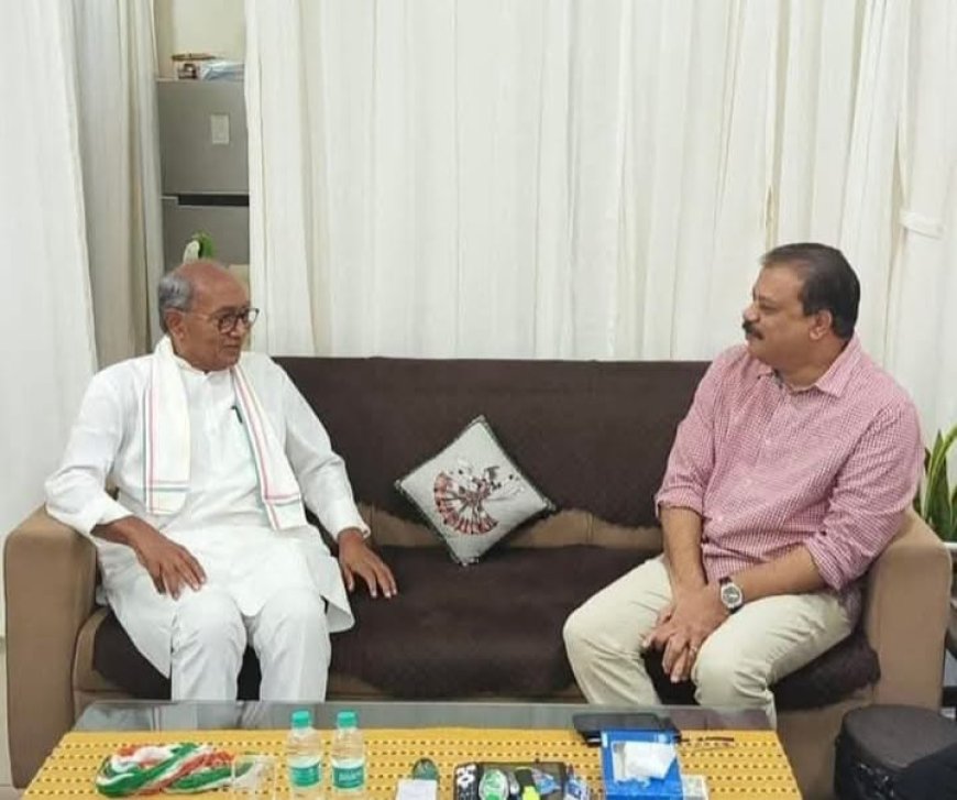 दिग्विजय और सिंघार की मुलाकात पर सियासत में आया ज्वार-भांटा,हैरान और परेशान हुए प्रदेश अध्यक्ष जीतू पटवारी