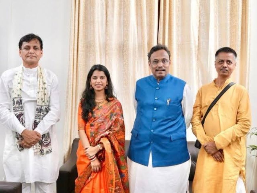 अब भाजपा की 'धुन पर गाएंगी' मैथिली ठाकुर,कमल का दामन थाम चुनाव में आजमाएंगी भाग्य