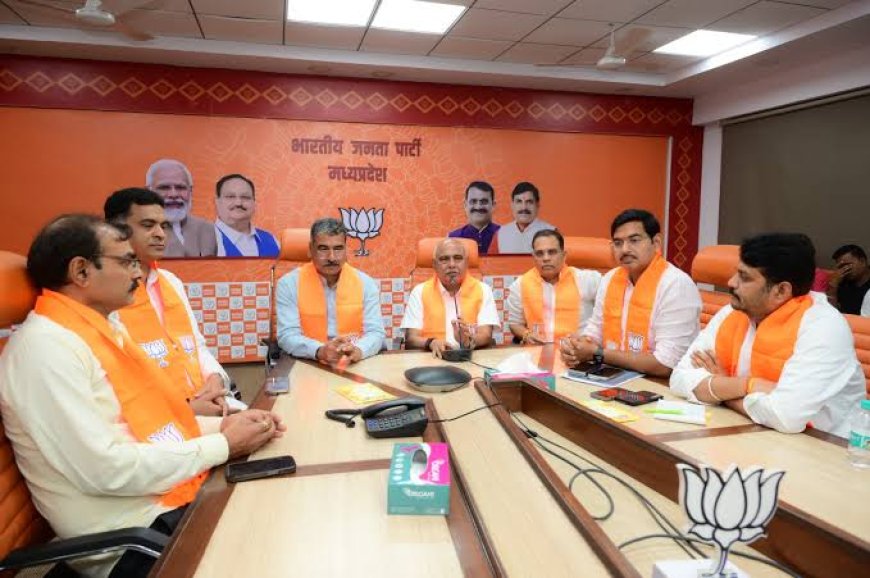 भाजापा कार्यकारिणी के नए पदाधिकारियों को 'नसीहत' सबको साथ लेकर चलने की अध्यक्ष ने कही बात