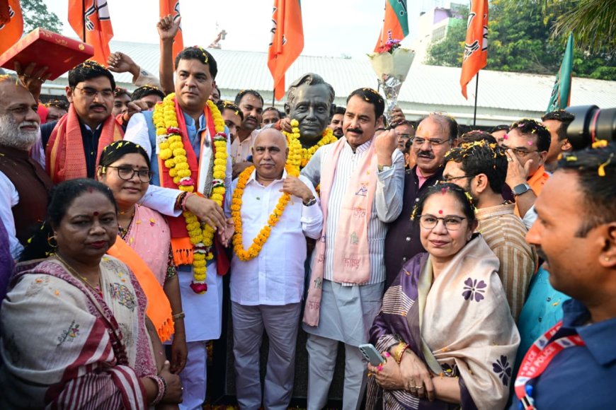 'हाथ में बायोडाटा' लेने के बजाय लोगों के दिल में जगह बनाएं,भाजपा अध्यक्ष खंडेलवाल की कार्यकर्ताओं को 'नसीहत'