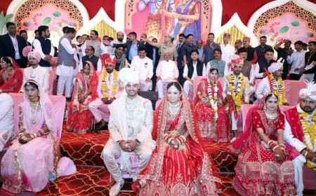एक विवाह ऐसा भी जहां 'महाकाल' से लेकर संत महात्मा और सरकार बने बाराती