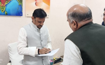समय से पहले भाजपा कार्यालय पहुंचे डिप्टी सीएम राजेन्द्र शुक्ल दूसरे मंत्री रहे 'नदारत'