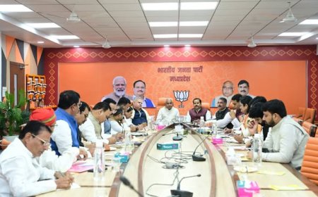 SIR में भाजपा कार्यकर्ताओं की खराब परफार्मेंस को लेकर टेंशन सीएम यादव सहित सभी वरिष्ठ पदाधिकारियों ने की बैठक