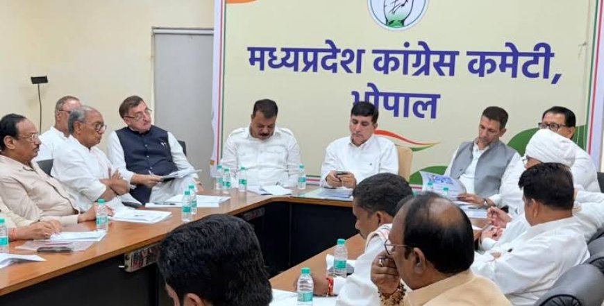 जमीन पर उतरेंगे कांग्रेस नेता जनता से संपर्क कर निकाय चुनाव की रखेंगे आधारशिला