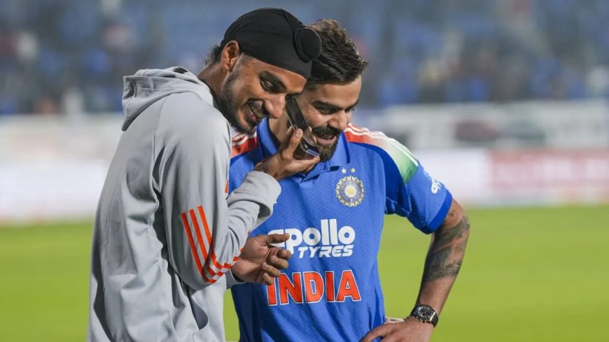 अर्शदीप ने कोहली से कहा पाजी रन कम रह गए वरना सेंचुरी पक्की थी विराट ने भी लिए अर्शदीप के मजे