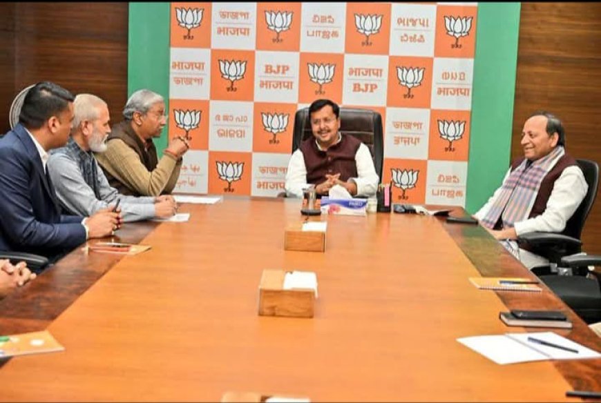 बीजेपी की राष्ट्रीय कार्यकारिणी के लिए एमपी के नेताओं ने शुरु की जमावट
