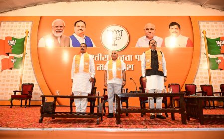 भाजपा के देवतुल्य कार्यकर्ता सिर्फ 'दरी और टाट' बिछाने तक सीमित 'जी भाई' साहब वाले कार्यकर्ता पदों की 'रेवड़ी' में आगे
