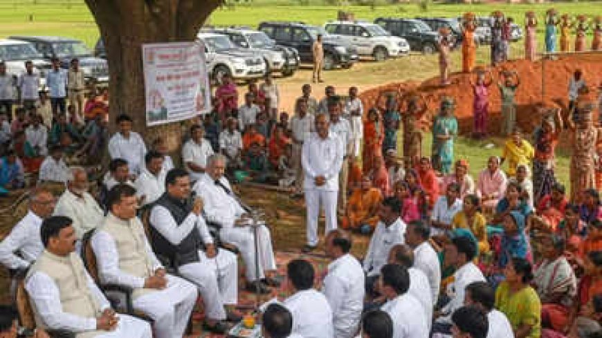 गांव-गांव बैलगाड़ी से घूमेंगे मोहन सरकार के मंत्री और लगाएंगे चौपाल बताएंगे सरकार की योजना