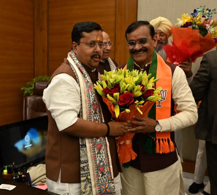 बीजेपी में 'नवीन' युग का आगाज होती ही एमपी के नेताओं ने दिल्ली की ओर लगाई दौड़ राष्ट्रीय कार्यकारिणी की तलाश रहे संभावना