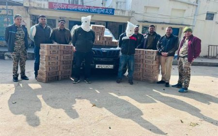 शराब और माफियाओं के खिलाफ पुलिस का 'ऑपरेशन प्रहार' विभिन्न जिलों से 83 लाख से अधिक की शराब और वाहन हुए जब्त