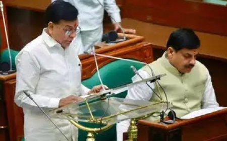 'खाली डिब्बे और गुल्लक' के बीच मोहन सरकार ने पेस किया तीसरा बजट आठवीं कक्षा तक के बच्चों को दूध पिलाएगी सरकार