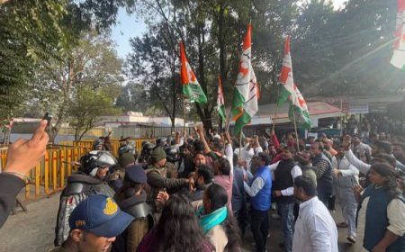 'ब्राह्मणों' के अपमान पर मौन कांग्रेस आदिवासियों के अपमान पर भाजपा को दिखाएगी 'औकात'