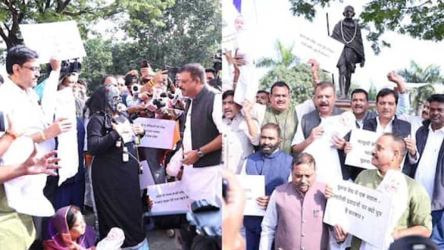 मुद्दों के अकाल में कांग्रेस विधायक राष्ट्रीय मुद्दे पर विधानसभा का समय और अपनी एनर्जी कर रहे बरबाद