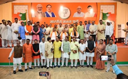 एमपी के मॉडल को असम में अपनाएगी भाजपा 'बूथ जीता- चुनाव जीता' मॉडल को लागू करने तीन सांसद और कई मंत्री डालेंगे डेरा