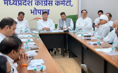भाजपा के बूथ कमेटियों को टक्कर देगी कांग्रेस की ग्राम पंचायतों के वार्ड स्तर की समितियां