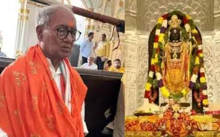 दिग्विजय सिंह ने नर्मदा परिक्रमा की तो कांग्रेस की सत्ता में वापसी हुई अब भगवान राम के दर्शन किए तो क्या फिर बदलाव होगा