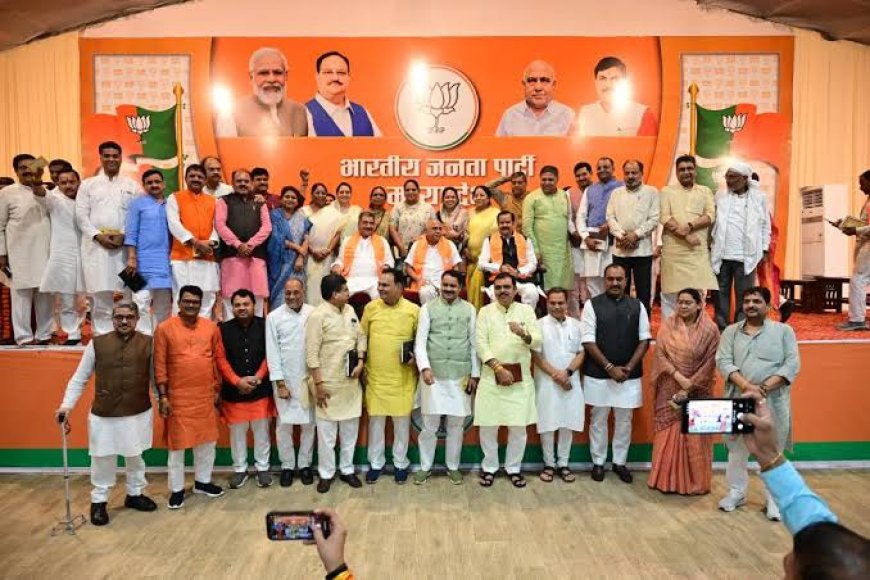 एमपी के मॉडल को असम में अपनाएगी भाजपा 'बूथ जीता- चुनाव जीता' मॉडल को लागू करने तीन सांसद और कई मंत्री डालेंगे डेरा