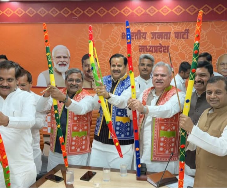 भाजपा के वरिष्ठ पदाधिकारियों ने सटीक निशाना लगा कर 'टारगेट' किया फिक्स समय आने पर दिखेंगे तीर के निशान