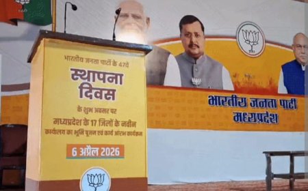 भाजपा के स्थापना दिवस पर हफ्ते भर चलेंगे विभिन्न प्रकार के कार्यक्रम हर प्रकार के पदाधिकारी होंगे शामिल