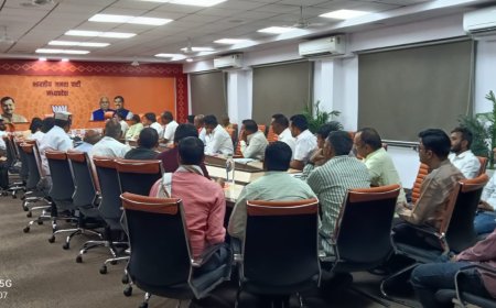 बीजेपी में भवन अनुज्ञा शाखा की बैठक हुई लेकिन प्रीतम लोधी पर कोई चर्चा नहीं