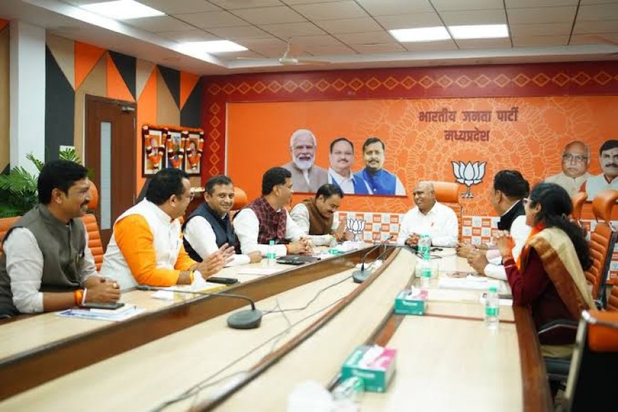 मध्य प्रदेश BJP की नई प्रदेश कार्यसमिति कैसी होगी और किस वर्ग को कितना महत्व मिलेगा पढ़िए मुखबिर पर पूरी खबर