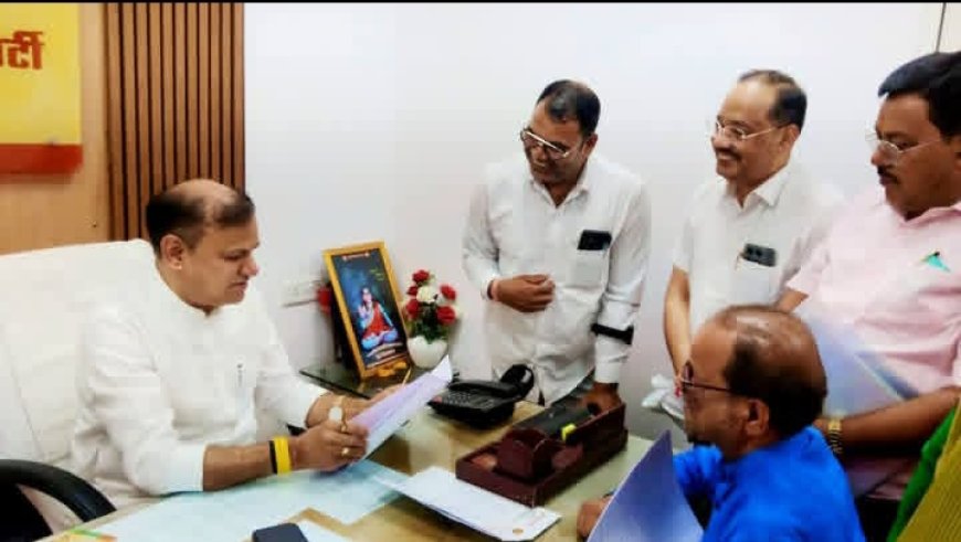 बीजेपी के मोर्चा कार्यालयों में AC चलने से बढ़ रहा बिजली बिल संबंधित पदाधिकारियों ने जताई नाराजगी