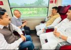 जब ट्रेन में आमने-सामने करीब आधे घंटे से ज्यादा समय तक बैठे भाजपा और कांग्रेस के प्रदेश अध्यक्ष बीजेपी अध्यक्ष बोले कैसे हैं जीतू भाई