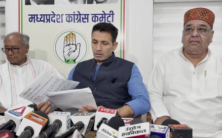 पटवारी के 'सृजन' से पूरा 'संगठन' हुआ छिन्न-भिन्न टूट की कगार पर कांग्रेस सभी नेता अलाप रहे अपना-अपना राग