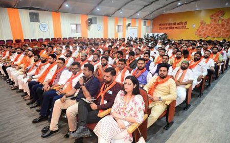 भाजपा प्रदेश कार्यसमिति बैठक 18-19 जुलाई को ओरछा में होगी आयोजित अध्यक्ष हेमंत खंडेलवाल के नेतृत्व में होगा पहला मंथन