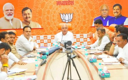 बीजेपी की प्रदेश कार्यसमिति में क्या होंगे मुद्दे पढ़िए मुखबिर पर पूरी खबर