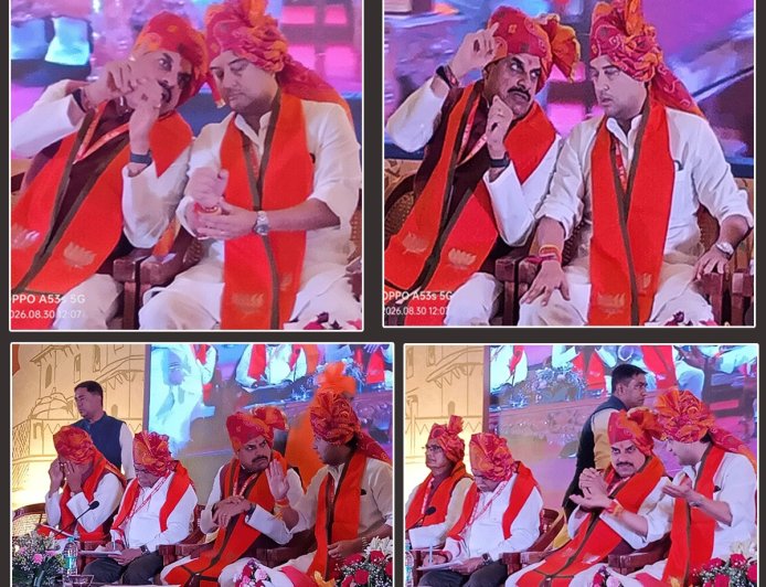 बीजेपी की प्रदेश कार्यसमिति चलती रही सीएम और सिंधिया आपस में ही बात करते रहे