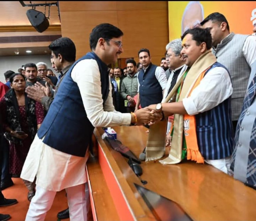 बीजेपी के सम्मान में 'उपेक्षा' का दिखा भाव सह मीडिया प्रभारी होते रहे उपेक्षित अंत में मिला मौका