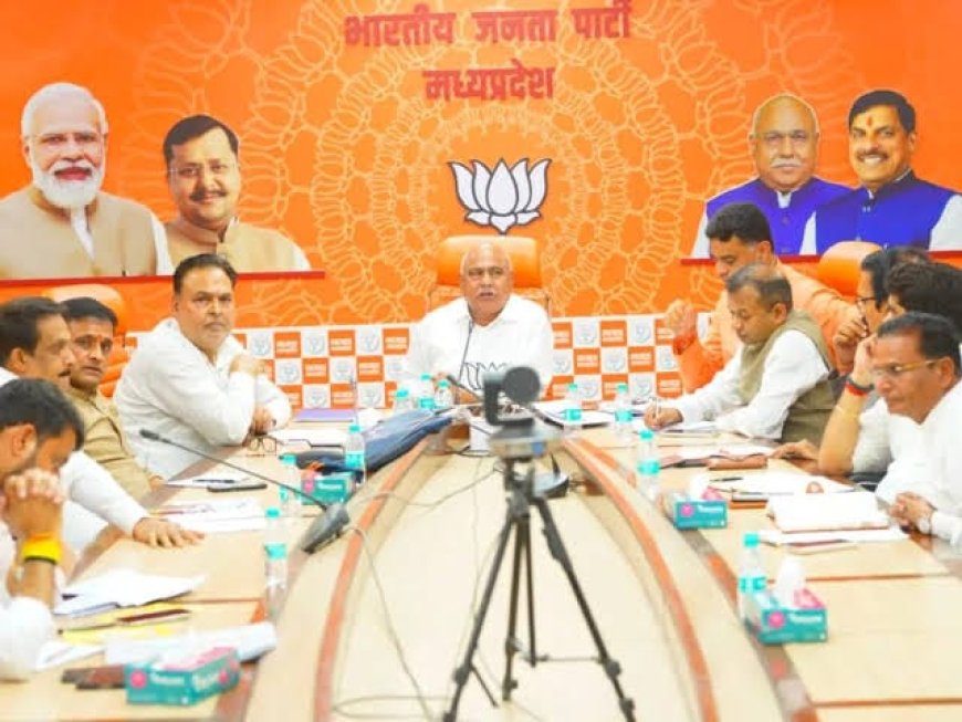 बीजेपी की प्रदेश कार्यसमिति में क्या होंगे मुद्दे पढ़िए मुखबिर पर पूरी खबर